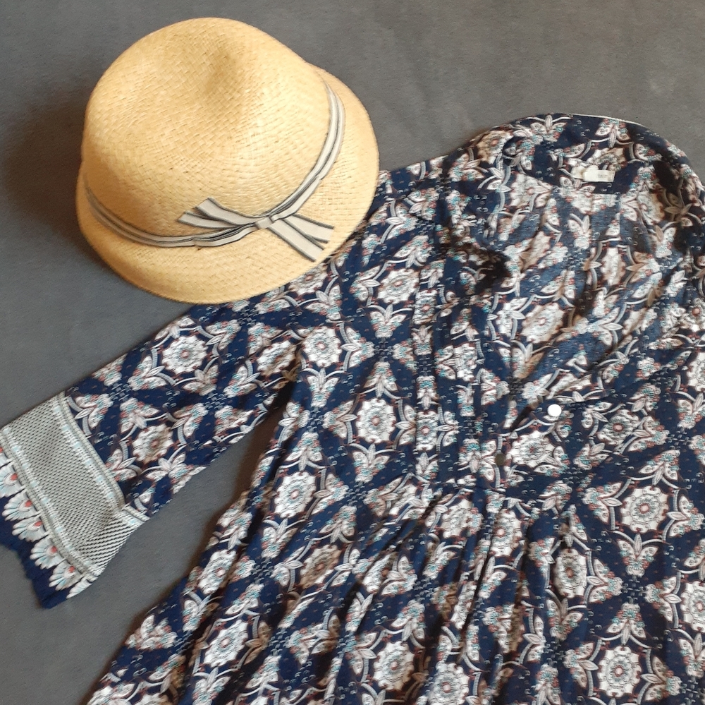 Straw Cloche Hat